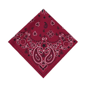 Llámalo por tu nombre - Bandana Pequeña Etoile Soie | Burdeos