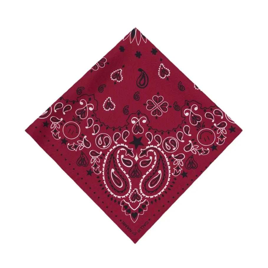 Llámalo por tu nombre - Bandana Pequeña Etoile Soie | Burdeos