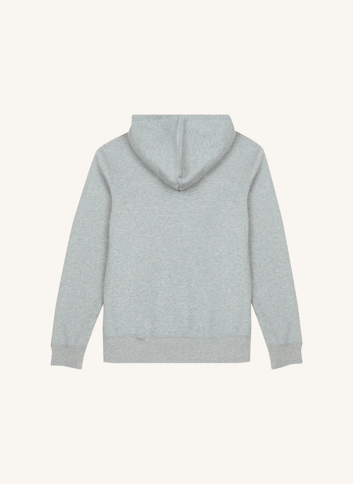 Wood Wood - Ian Organik Pamuk Logolu Kapüşonlu Sweatshirt - Yetişkin Koleksiyonu | Gri