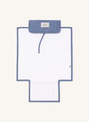 Editions Aimable - Marcel nomad Bett | Blaues Chambray
