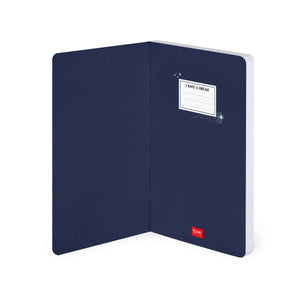 Legami - Lined Photo Notebook with Illustrated Hard Cover - Stars