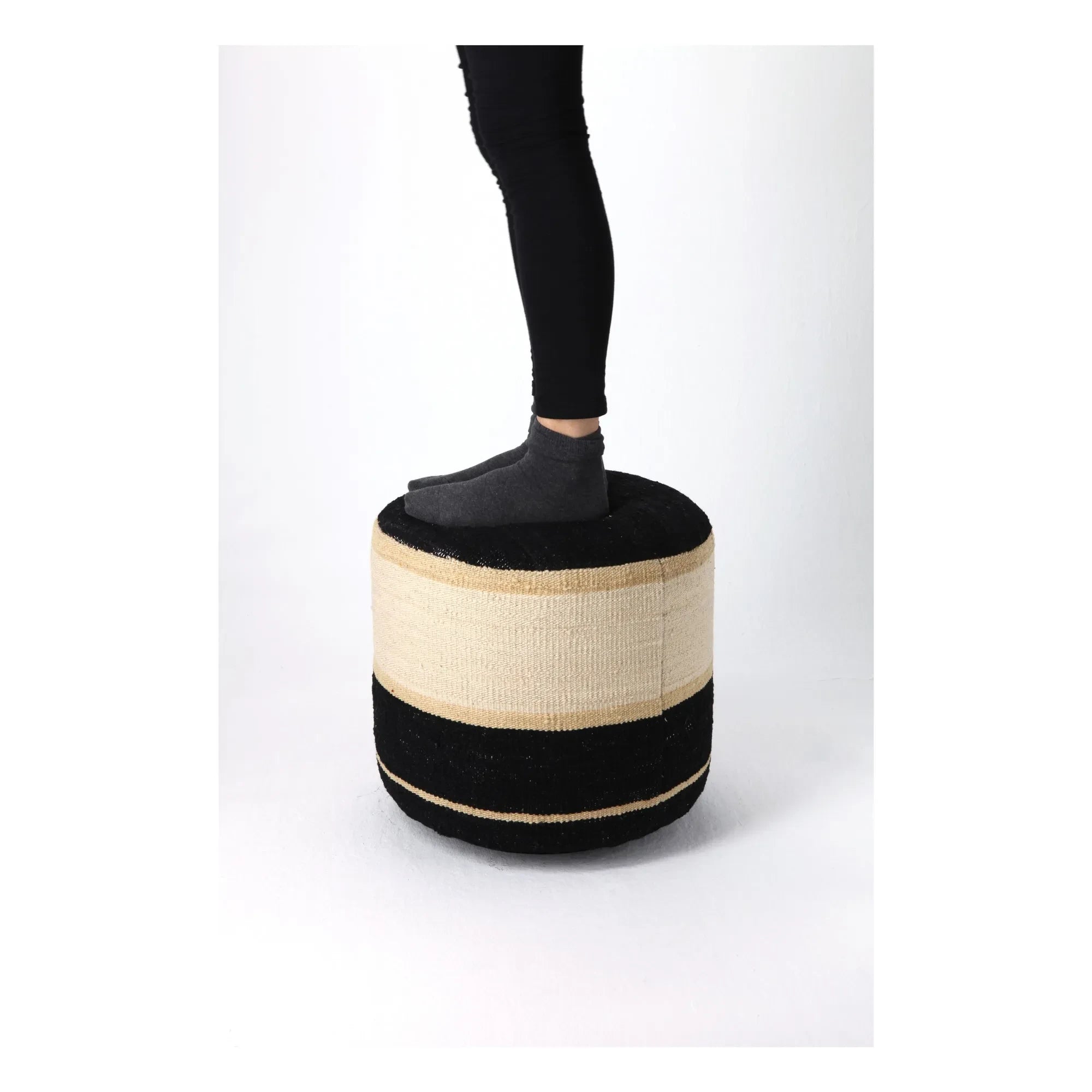 Nanimarquina - Kilim 1 Pouf | Beige