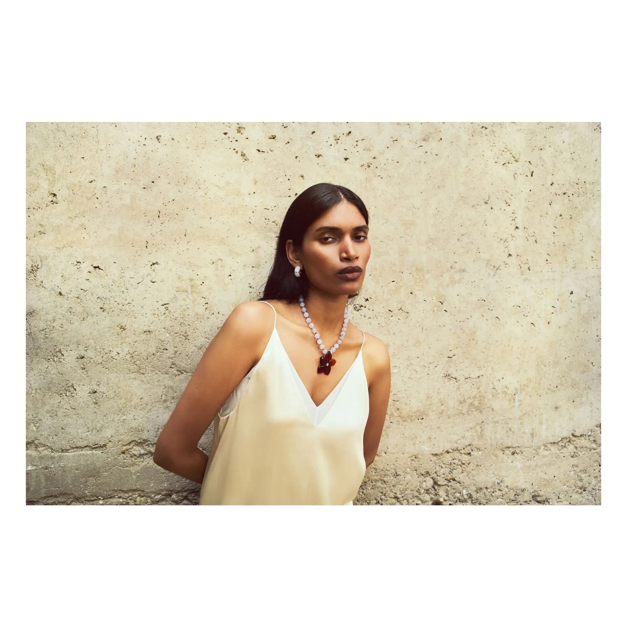 Lizzie Fortunato - Vinca Halskette | Ecru