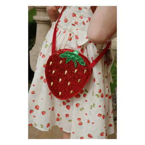 Konges Sløjd - Tut Strawberry Sequined Bag | Red