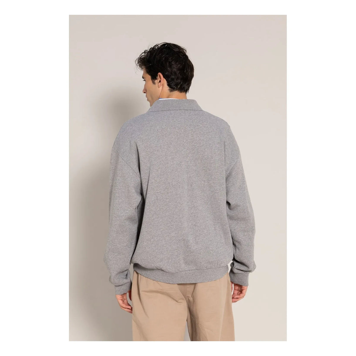 Smallable Hombre - Sudadera de cuello redondo Bob | Gris brezo