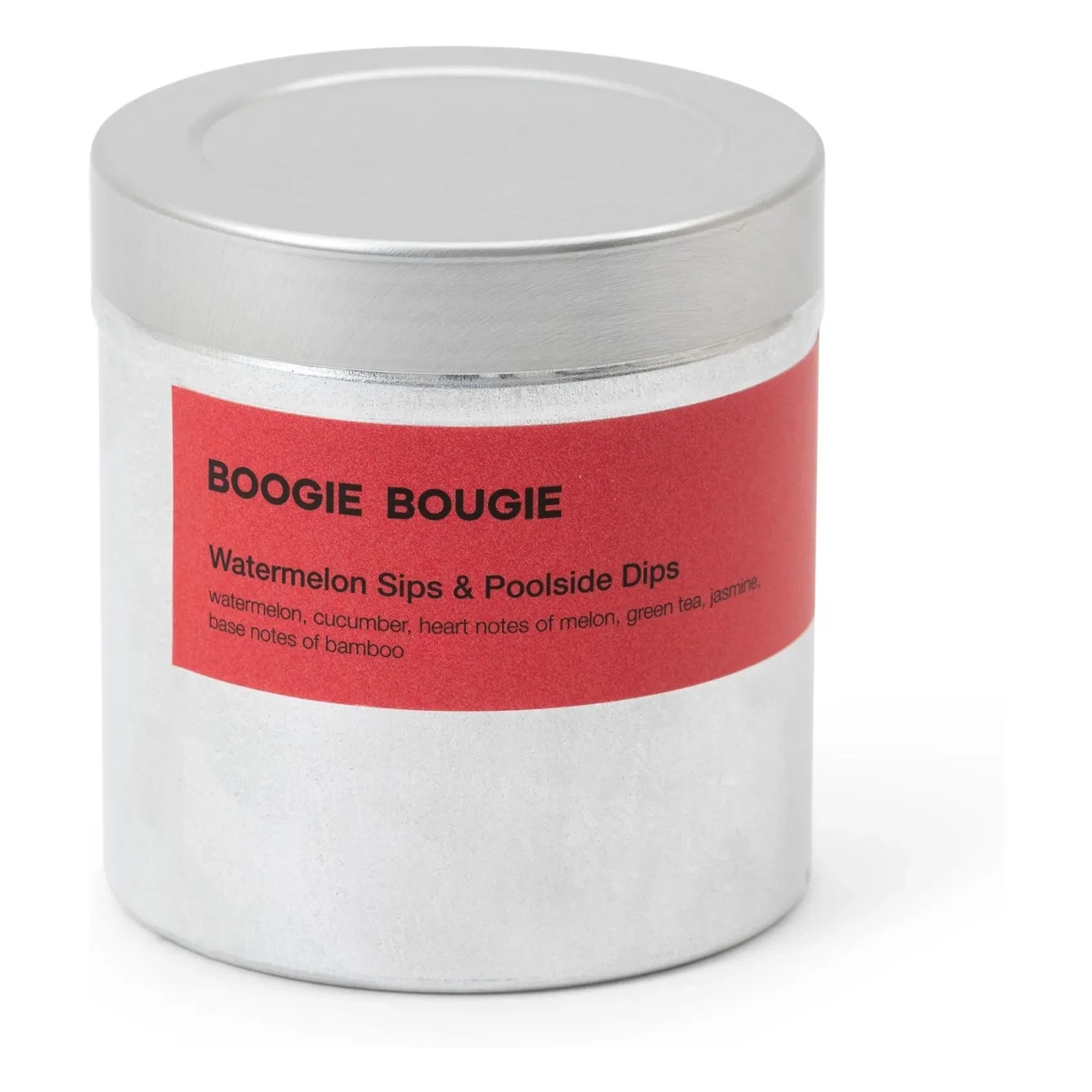 Boogie Bougie - Wassermelonen-Schlucke und Snacks am Pool Kerze