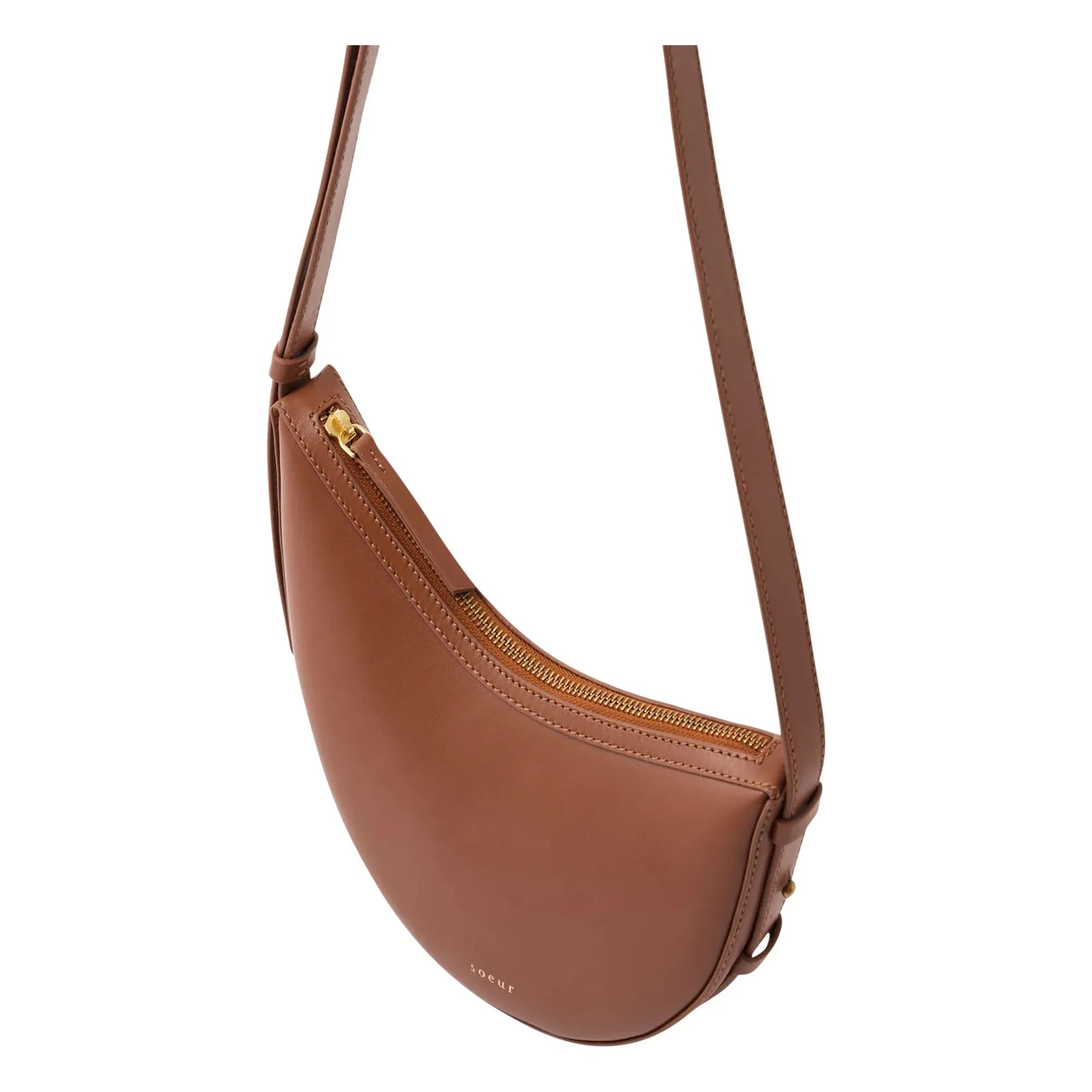 Soeur - Wino Mini Deri Çanta | Natural
