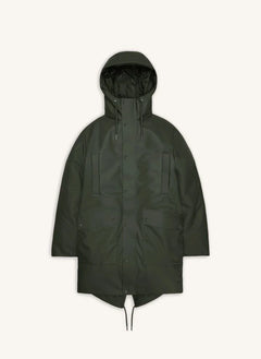 Rains - Uzun Parka Mont Nome W3T3 | Koyu yeşil
