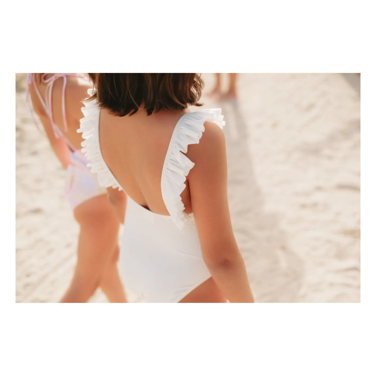 Lison Paris - Bora Bora Geri Dönüştürülmüş Lif Mayo | Beyaz