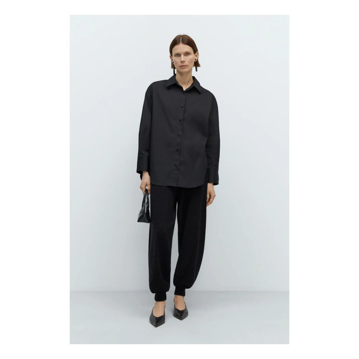 Cordera - Pantalones Chiné | Gris carbón