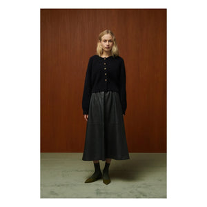 BELLEPIECE - Lenny Wool Cardigan | Navy