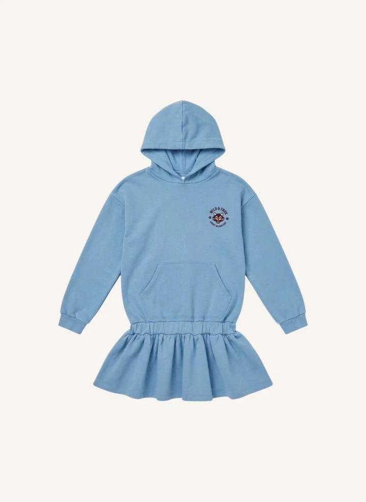 Finger in the nose - Chloé Sweatshirt Dress | Light Blue