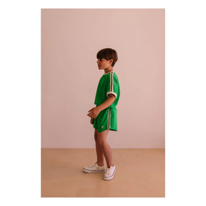 We Are Kids - Taylor Camiseta de Algodón Orgánico Contraste | Meadow Green