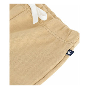 Petit Bateau - Stretch Cuffed Unisex Jogger | Beige