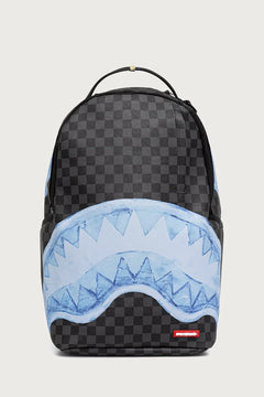 Sprayground - Siyah Suni Deri Sırt Çantası 910B8498NSZ