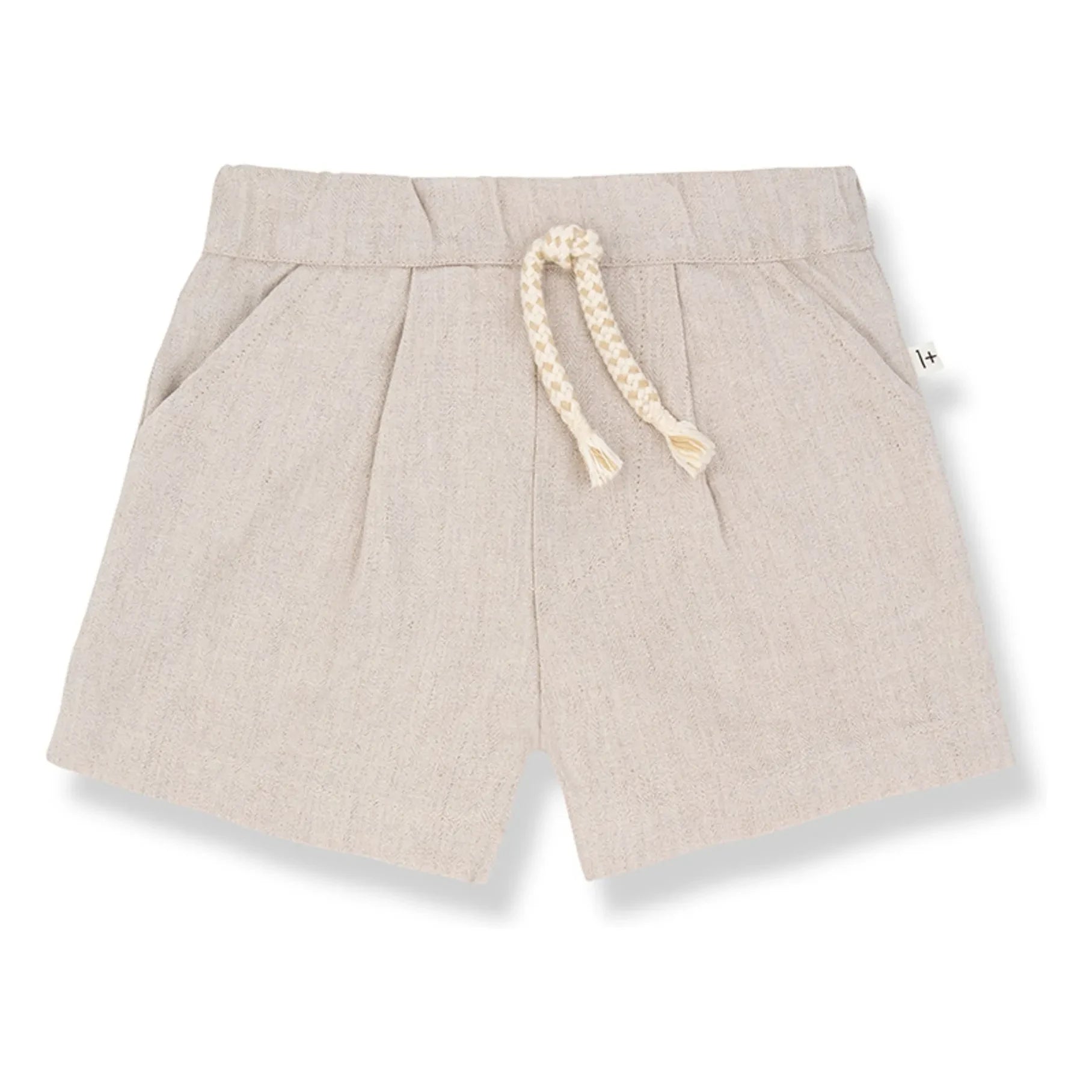 1+ in the family - Colomers Keten Bermuda | Bej