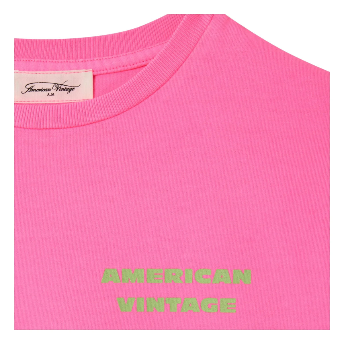 American Vintage - Fizvalley T-shirt | Fluorescent Pink