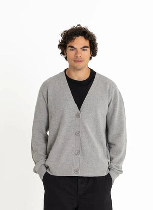 Smallable Man - Ζακέτα από μαλλί μερινό Rodin | Heather Grey