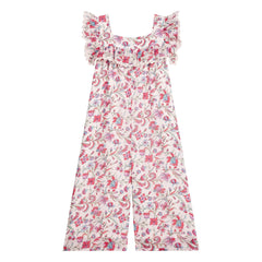 Louise Misha - Irma Fleurie Bio-Baumwoll-Strampler | Creme