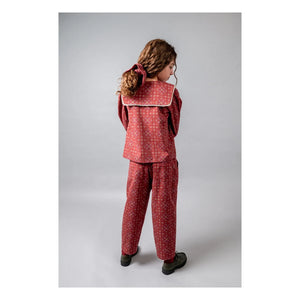 birinit - Ribera organik pamuk bluz | Bordo
