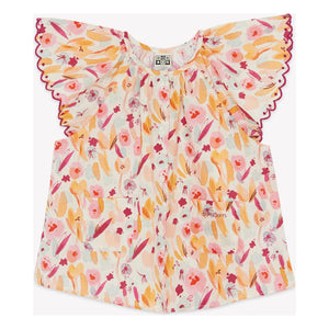 Bonton - Blusa Nuage Fleurie | Crudo