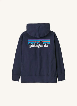 Patagonia - Logo Hoodie | Mavi