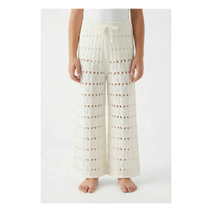 Zimmermann - Lochstrick-Hose | Weiß