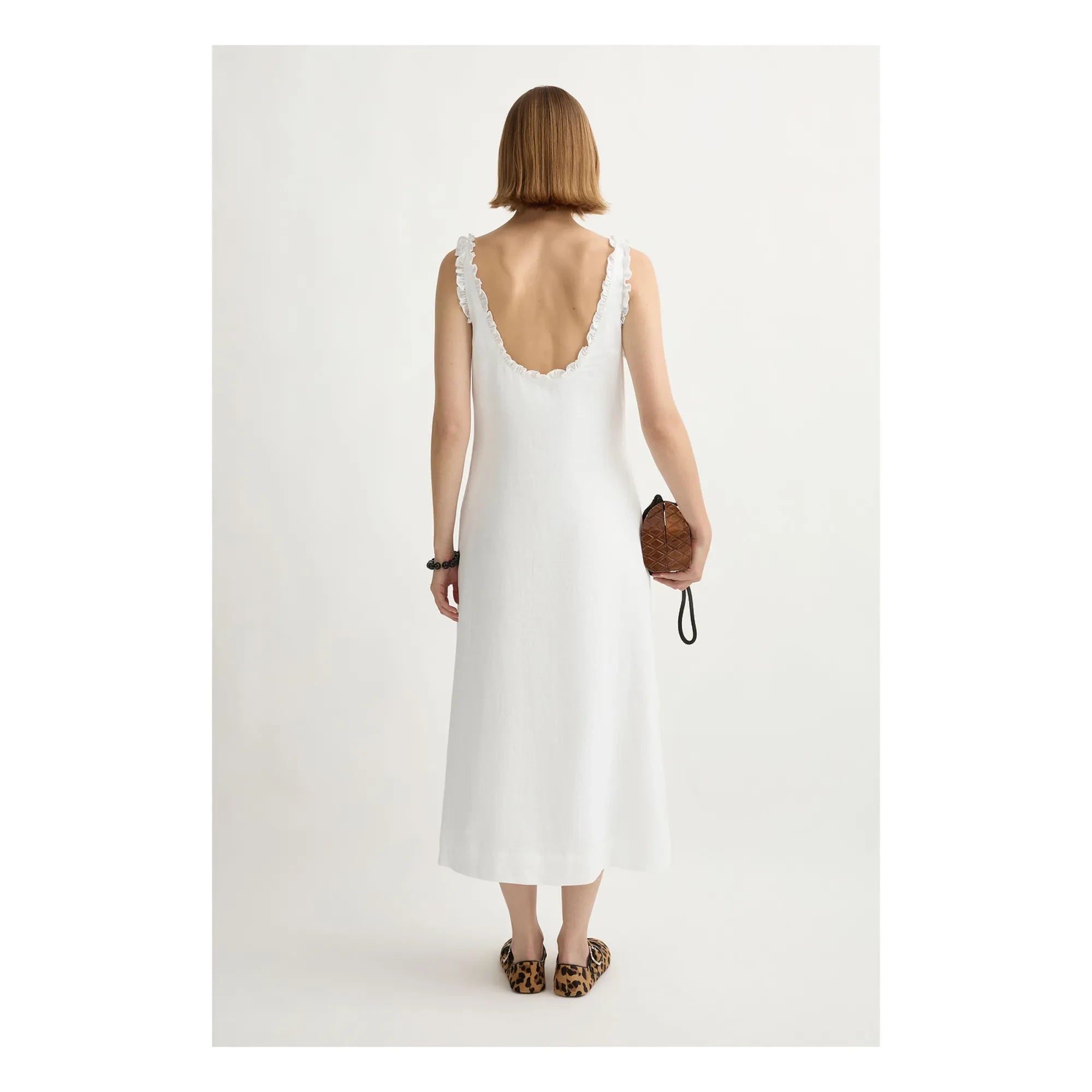Posse - Florence Leinenkleid | Elfenbein