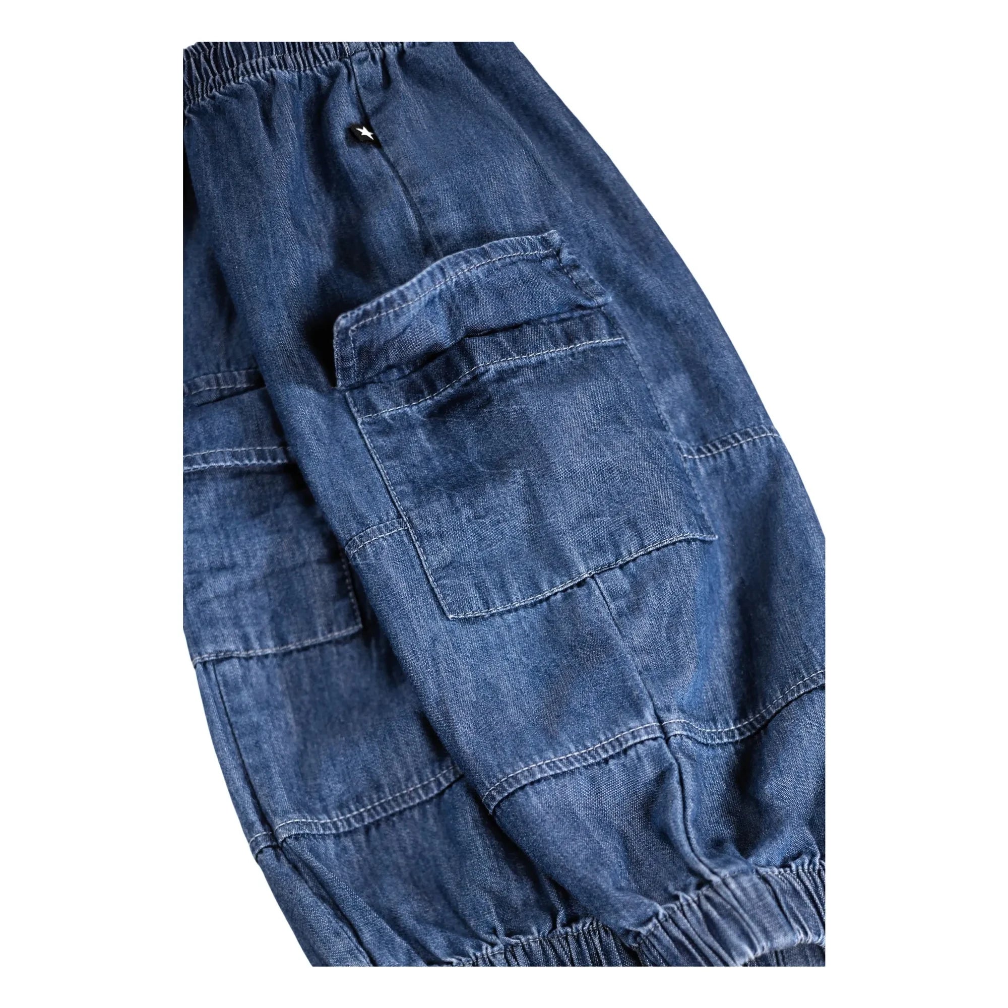 Molo - Sae Organic Cotton Cargo Pants | Blue