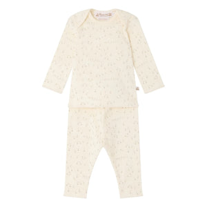 Bonpoint - Timi Music organic cotton set | Cream