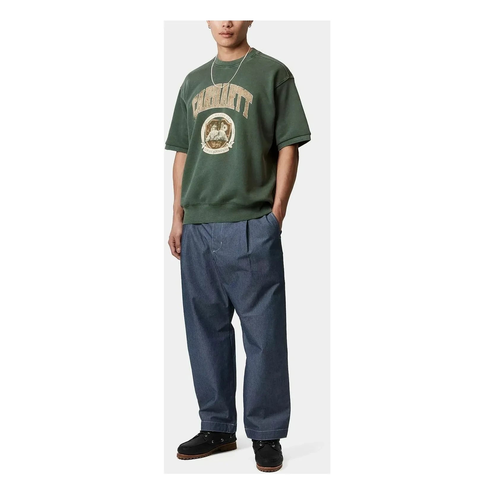 Carhartt WIP - Sweat Library | Koyu yeşil