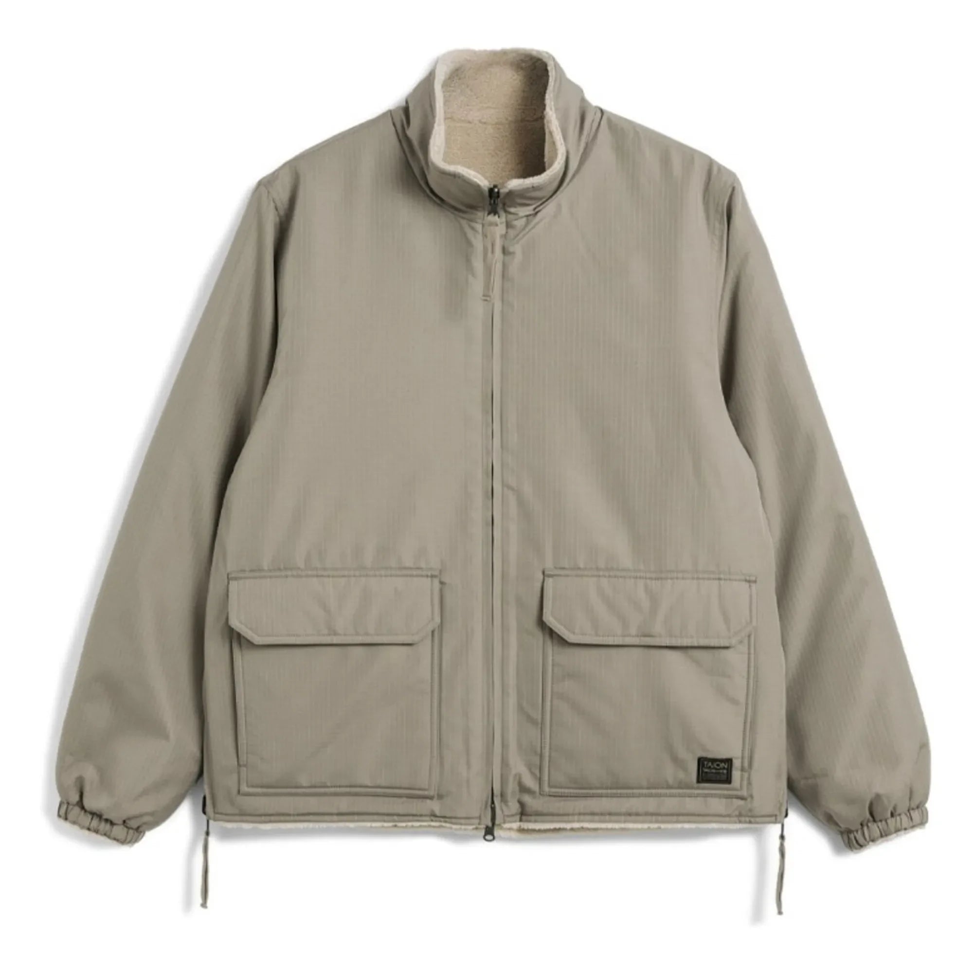 Taion - Chaqueta militar reversible, cuello alto | Moca