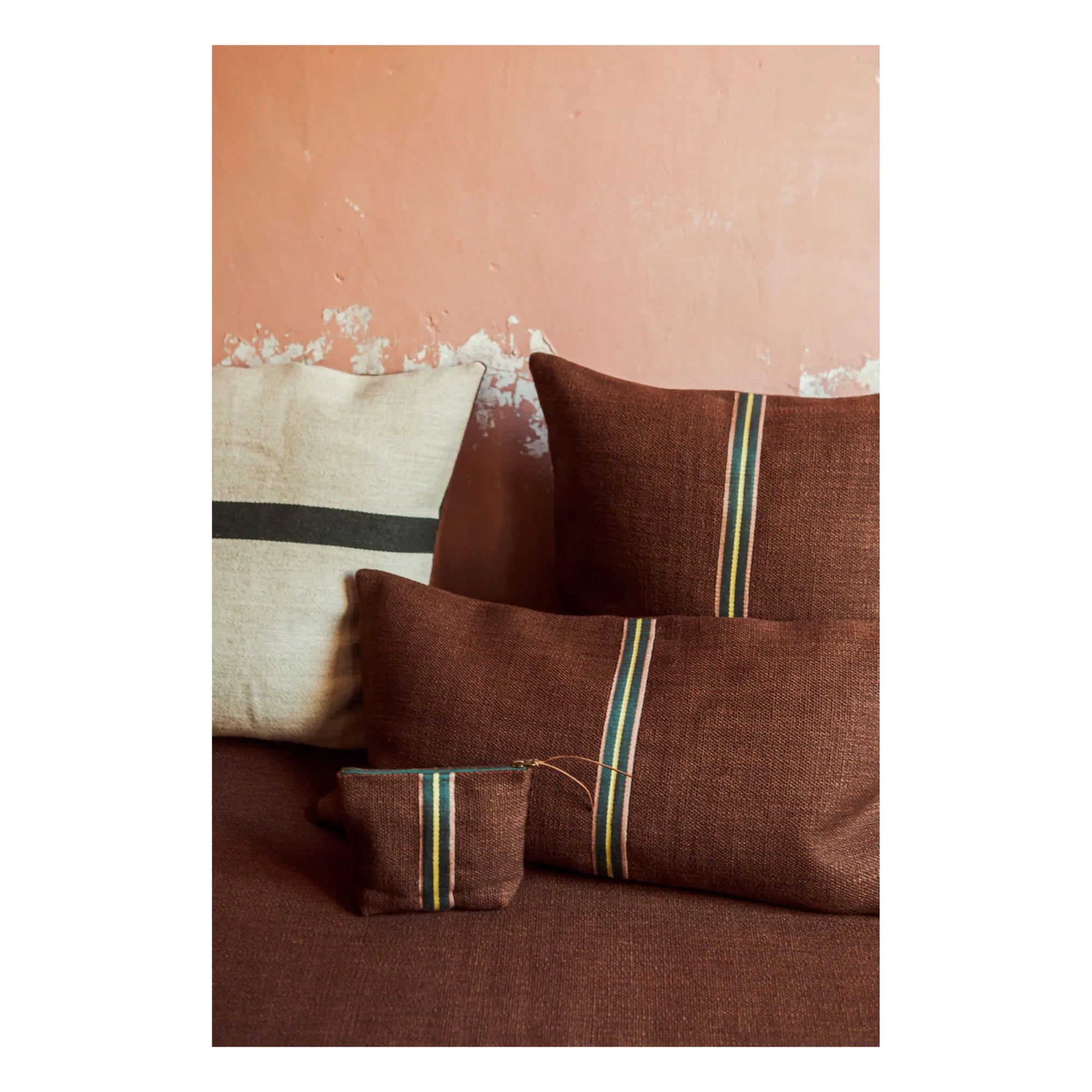 Libeco - Jasper Yastık Kılıfı | Terracotta