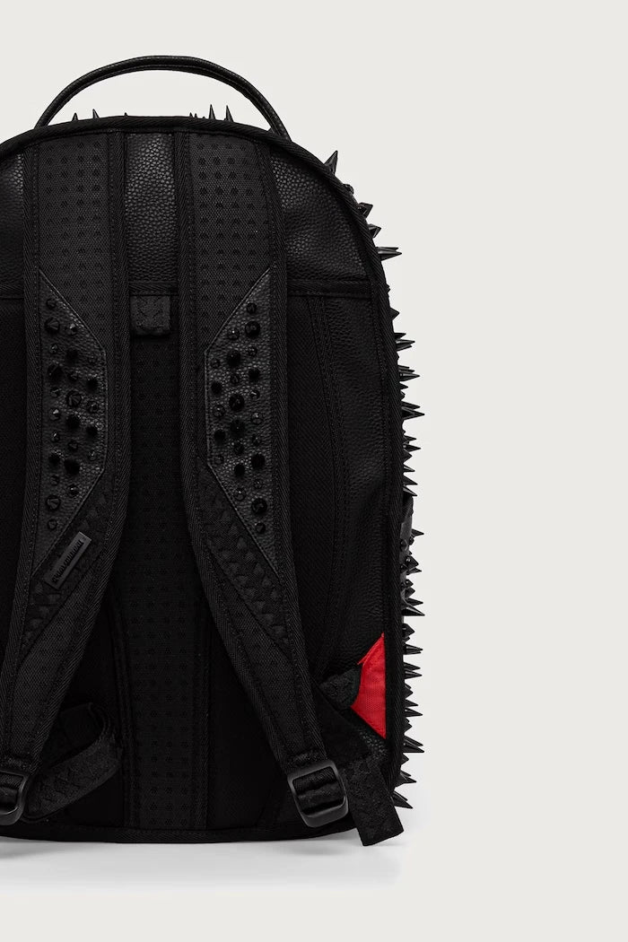 Sprayground - Black Faux Leather Backpack 910B8362NSZ