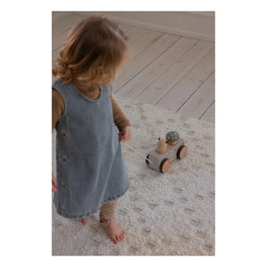 Sebra - Juguete Pop-Up de Tira y Suelta | Beige