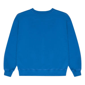 the new society - Mykonos Logo Sweat | Blau
