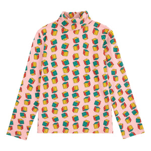 Bobo Choses - Organic Cotton Ribbed Boat Neck | Pink
