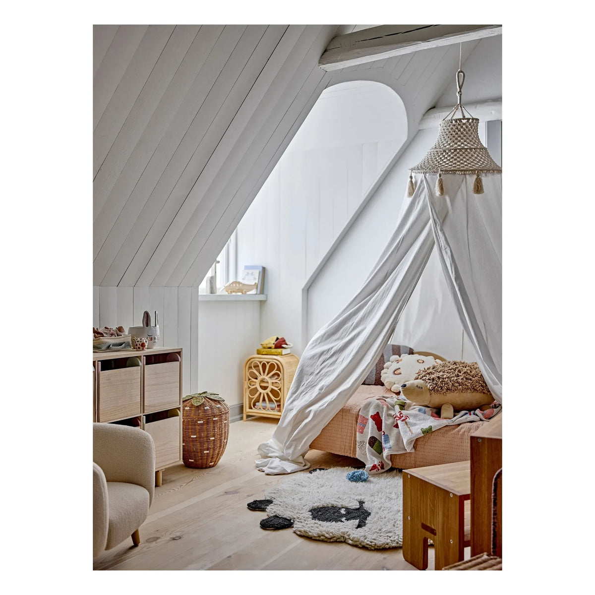 Bloomingville Mini - Agnes Kissen | Beige