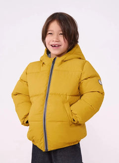 Petit Bateau - Düz Şişme Mont | Sarı