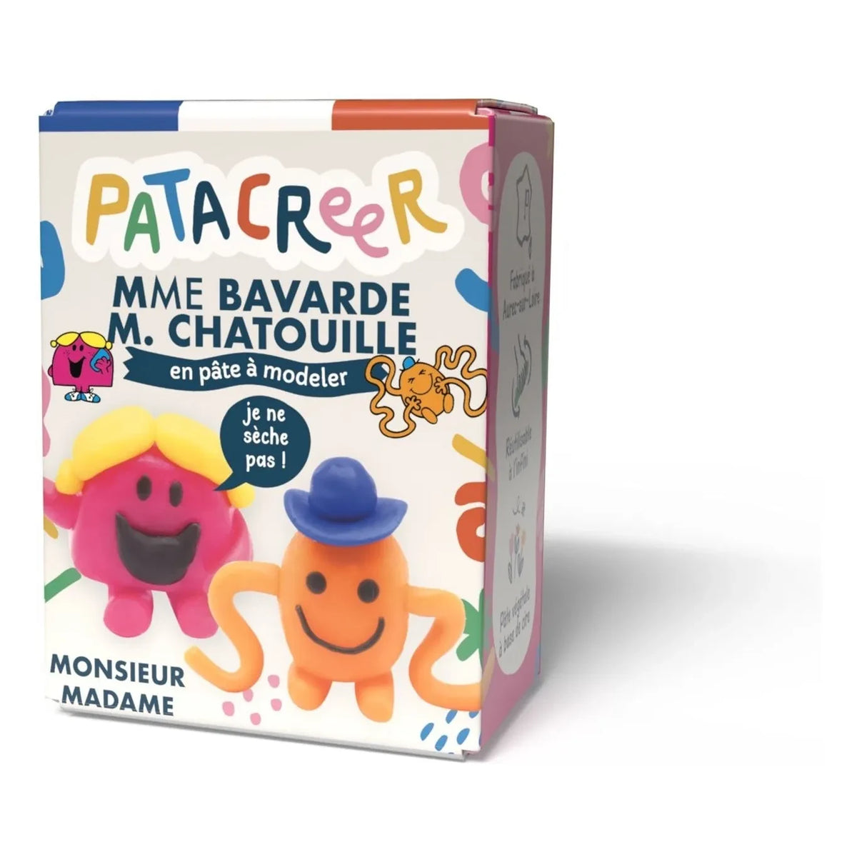 Patacréer - Modelleme kili Mme Bavarde ve Mr Chatouille