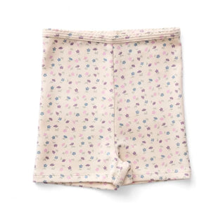 Soor Ploom - Bio-Baumwoll-Shorts mit Blumenmuster | Gebrochenes Weiß