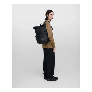 Sandqvist - Mochila Rolltop 16 | Negro