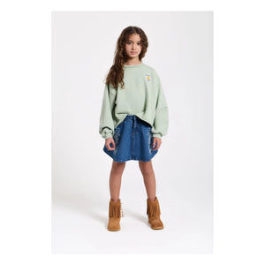 Hundred Pieces - Belmont Organic Cotton Sweatshirt | Sage