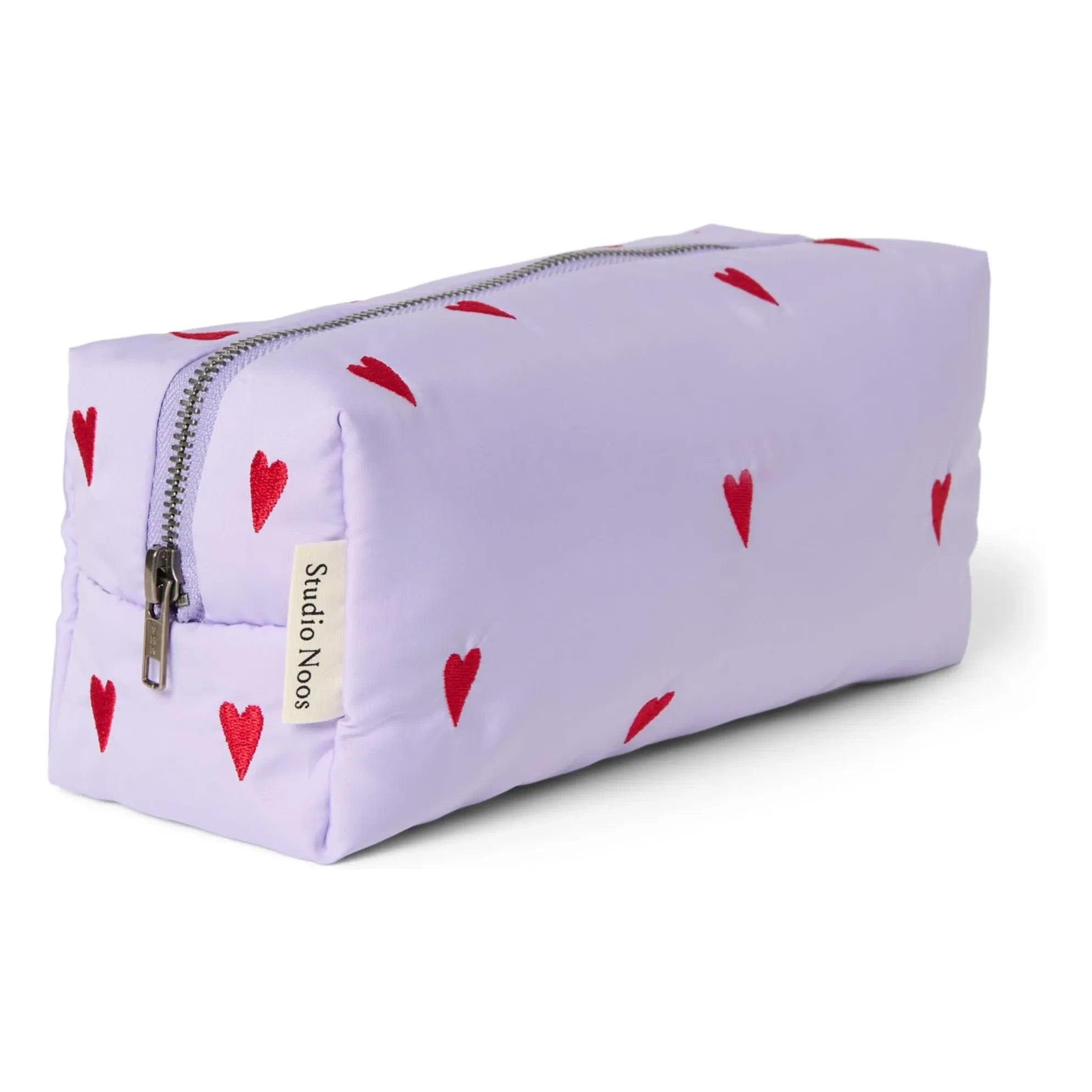 Studio Noos - Puffy Hearts Kulturtasche | Lila