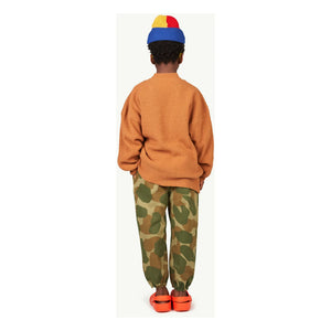 The Animals Observatory - Racoon Unifarbene Strickjacke | Camel