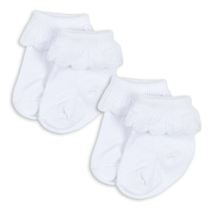 Konges Sløjd - 2er-Pack fliegende Socken | Weiß