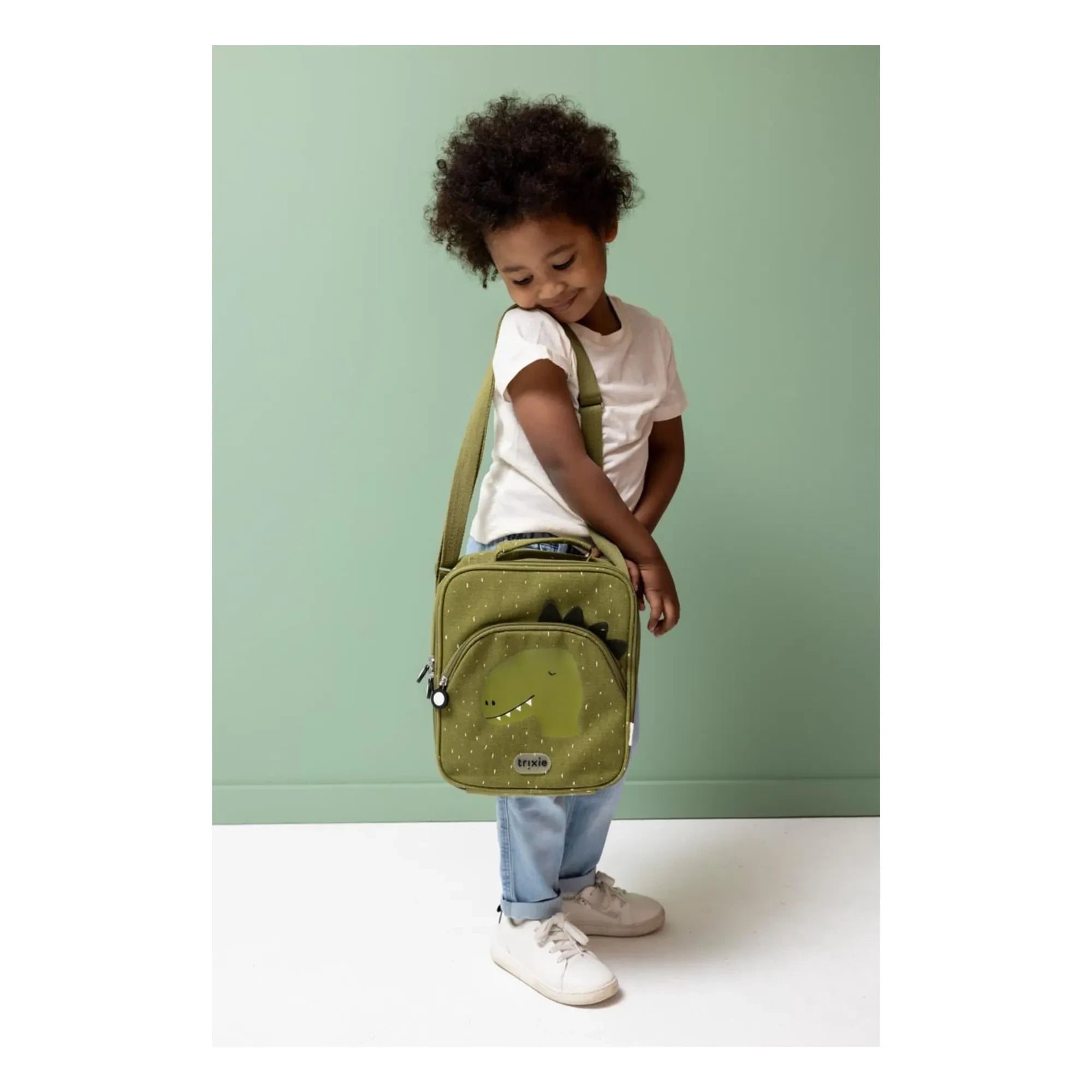 Trixie - Mr. Dino Insulated Lunch Bag | Blue