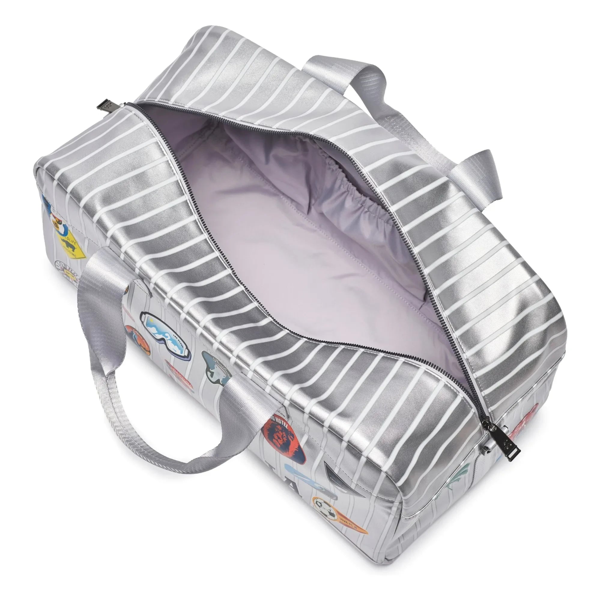 Jeune Premier - Caroline Jetsetter Weekend Bag | Silver