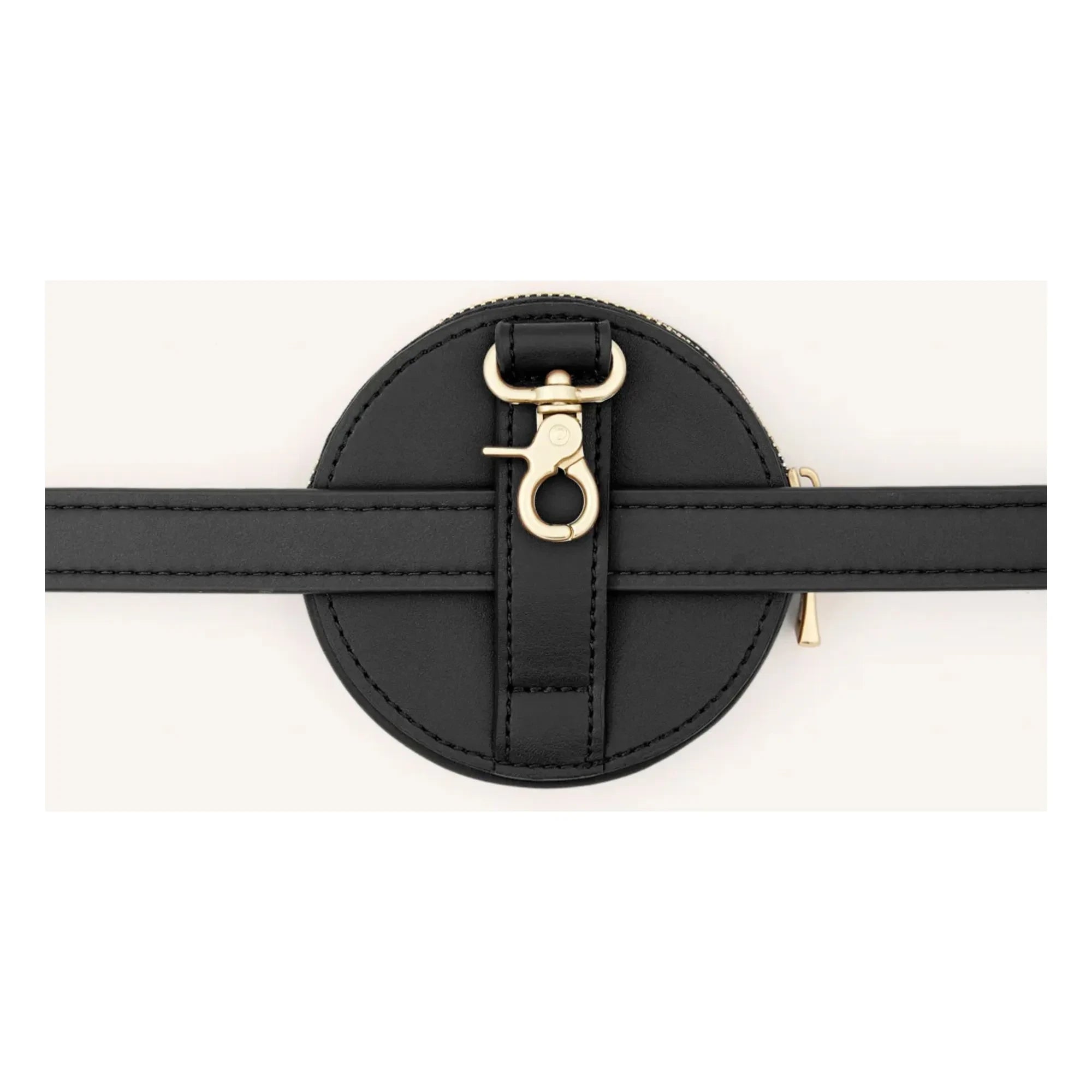 Cafide - Vegane Leder-Gürteltasche | Schwarz