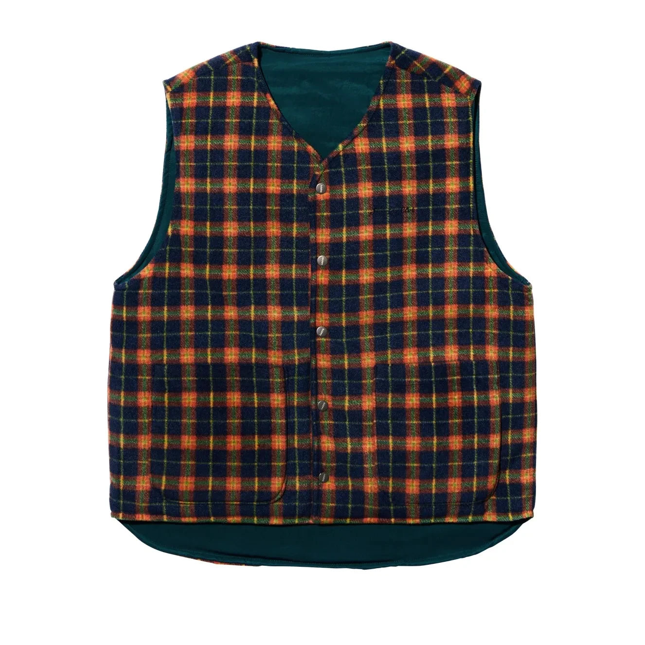 Kappy - Chaleco reversible sin mangas | Caqui